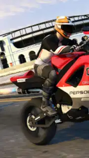 Highway Bike Riding Simulator screenshot 1