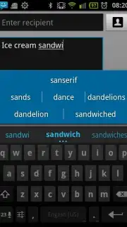 Ice Cream Sandwich Keyboard screenshot 2