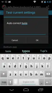 Jelly Bean Keyboard 4.3 screenshot 9