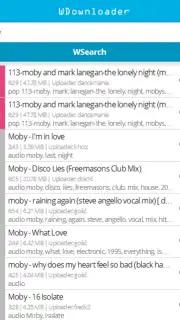 WDownloader screenshot 5