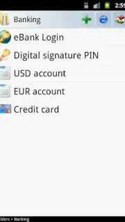 B-Folders Password Manager screenshot 3