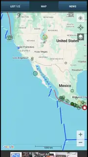 AllQuakes screenshot 2
