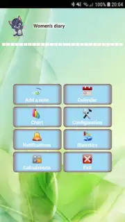 Women’s diary screenshot 6