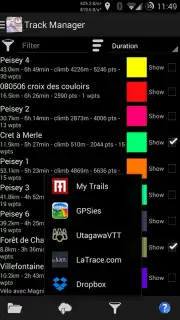 MyTrails screenshot 9