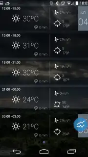 anpWeather screenshot 1