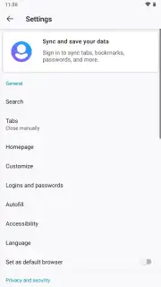 Waterfox screenshot 11
