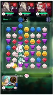 Puzzle Fantasy Battles screenshot 2