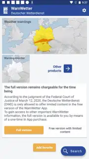 WarnWetter screenshot 14