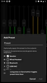 Poweramp Equalizer screenshot 7