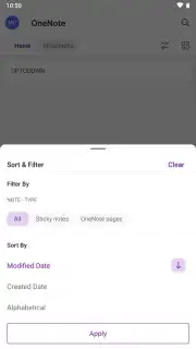 Microsoft OneNote screenshot 7