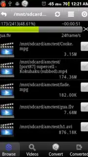 Video Converter Android screenshot 1