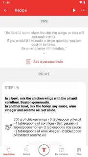 My Tefal, cooking together screenshot 6