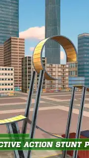 London City Motorbike Stunt Riding Simulator screenshot 3