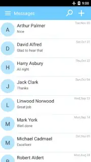 SMS text messaging app screenshot 6
