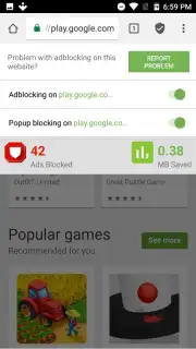 Free Adblocker Browser screenshot 7