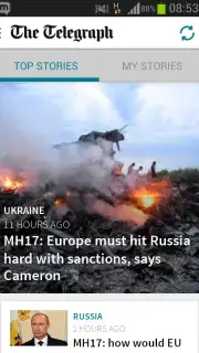 Telegraph screenshot 4