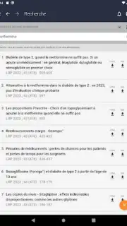 Application Prescrire screenshot 5