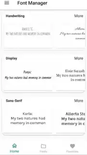 Font Manager screenshot 2