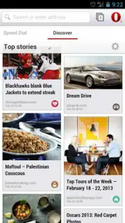Opera beta screenshot 2