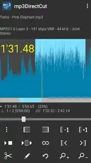 mp3DirectCut screenshot 4