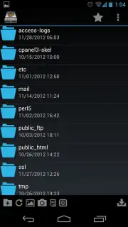 cPWebDisk screenshot 5