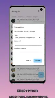 FileCryptX screenshot 3