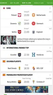 BeSoccer screenshot 9