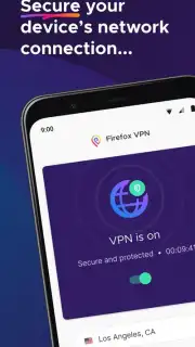 Mozilla VPN screenshot 1
