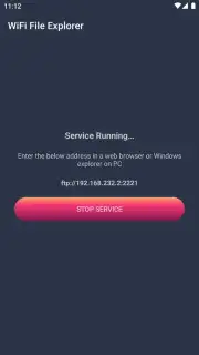 WiFi File Explorer screenshot 1