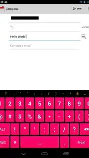 Pink Keyboard screenshot 13