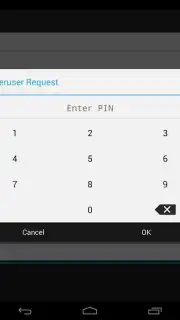 Superuser (for Android 4) screenshot 4
