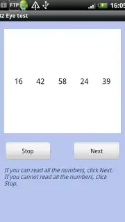 Eye test screenshot 7