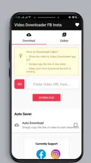 Video Downloader FB Insta screenshot 1