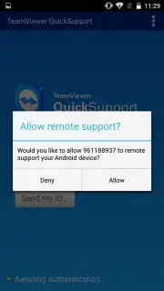 TeamViewer QuickSupport screenshot 4