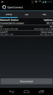 OpenConnect screenshot 5