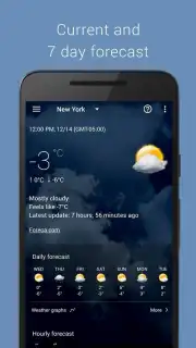 Transparent Clock Weather Cisco screenshot 8