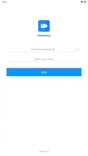 WeMeeting screenshot 1