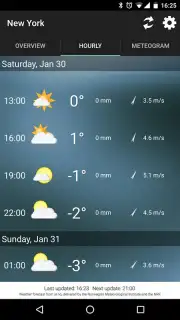Simple Time & Weather Widget screenshot 2