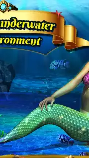 Cute Mermaid Simulator 3D screenshot 2