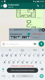 Upside Down Chat+ screenshot 6