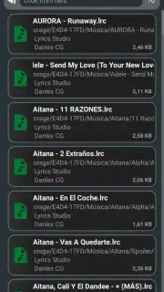 Lyrics Studio screenshot 5
