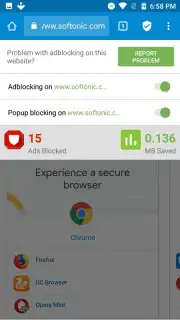 Free Adblocker Browser screenshot 5