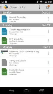 Syncplicity screenshot 1