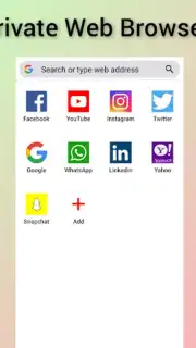 Private Web Browser screenshot 6