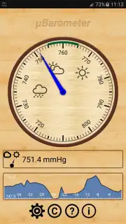 mu Barometer screenshot 2