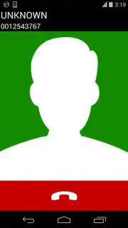 Fake Call Real Voice screenshot 1
