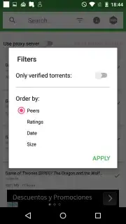 Torrent Search screenshot 4