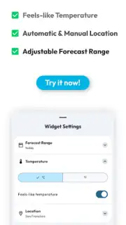 Glance Weather screenshot 1