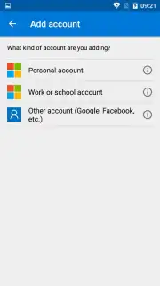 Microsoft Authenticator screenshot 2