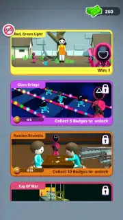 Pink Game: Squid, Fish Game screenshot 1